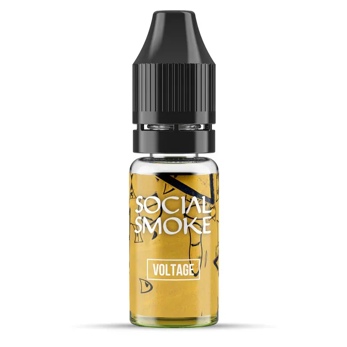 Social Smoke - Nikotinsalz Liquid - 10ml - Voltage | Nikotinsalz-Stärke : 10mg | Paketgröße : 1er Packung Social Smoke - Nikotinsalz Liquid - 10ml - Voltage | Nikotinsalz-Stärke : 10mg | Paketgröße : 1er Packung