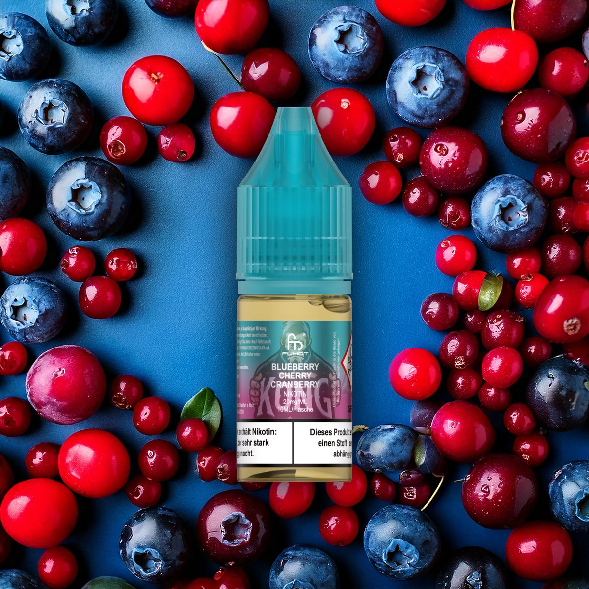 RandM - Tornado - Nikotinsalz-Liquid - 10ml - Blueberry Cherry Cranberry 20mg