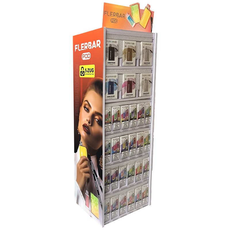 Flerbar - Prefilled Pod - Display Bundle - 120x Pods + 30x Basisgeräte