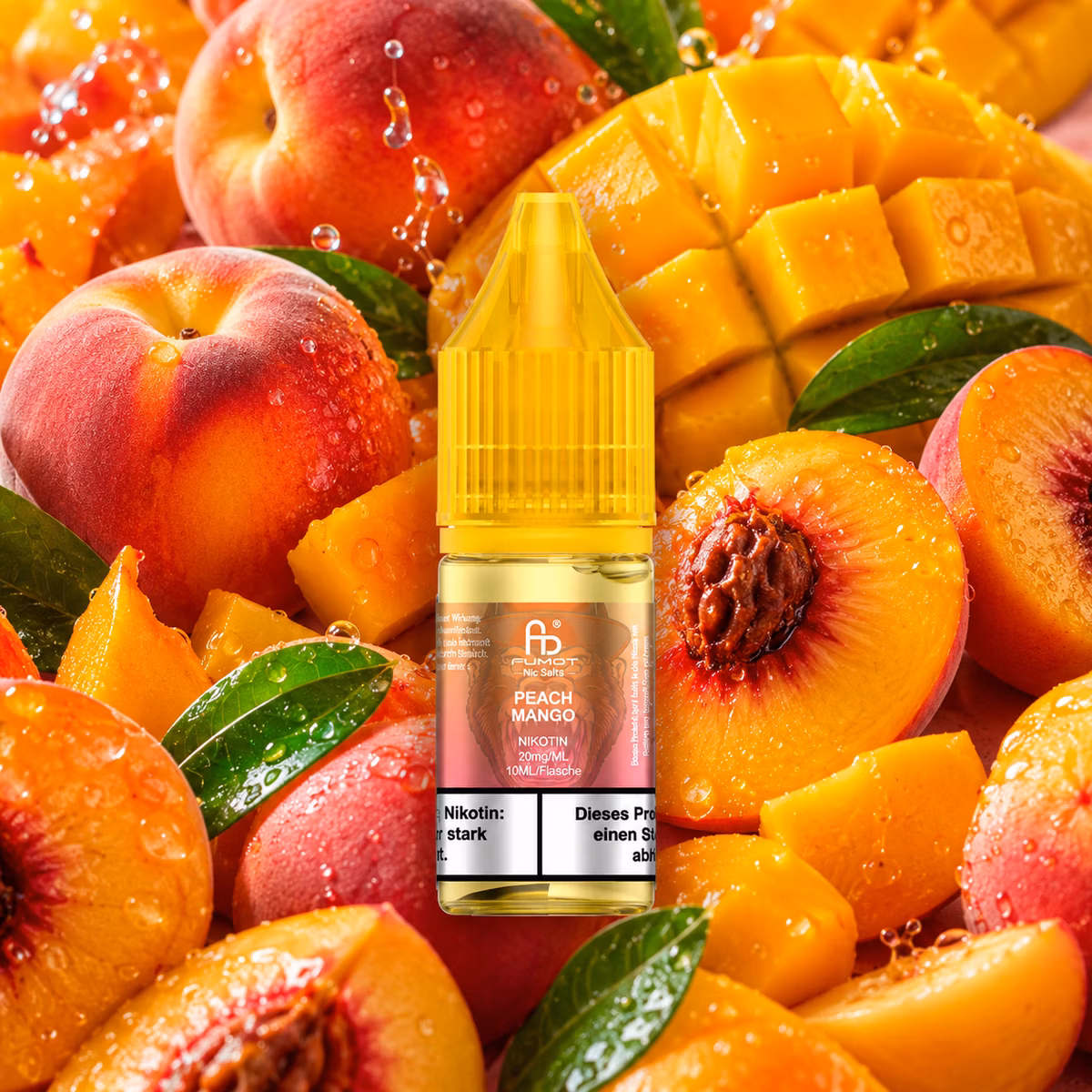 RandM - Tornado - Nikotinsalz-Liquid - 10ml - Peach Mango 20mg