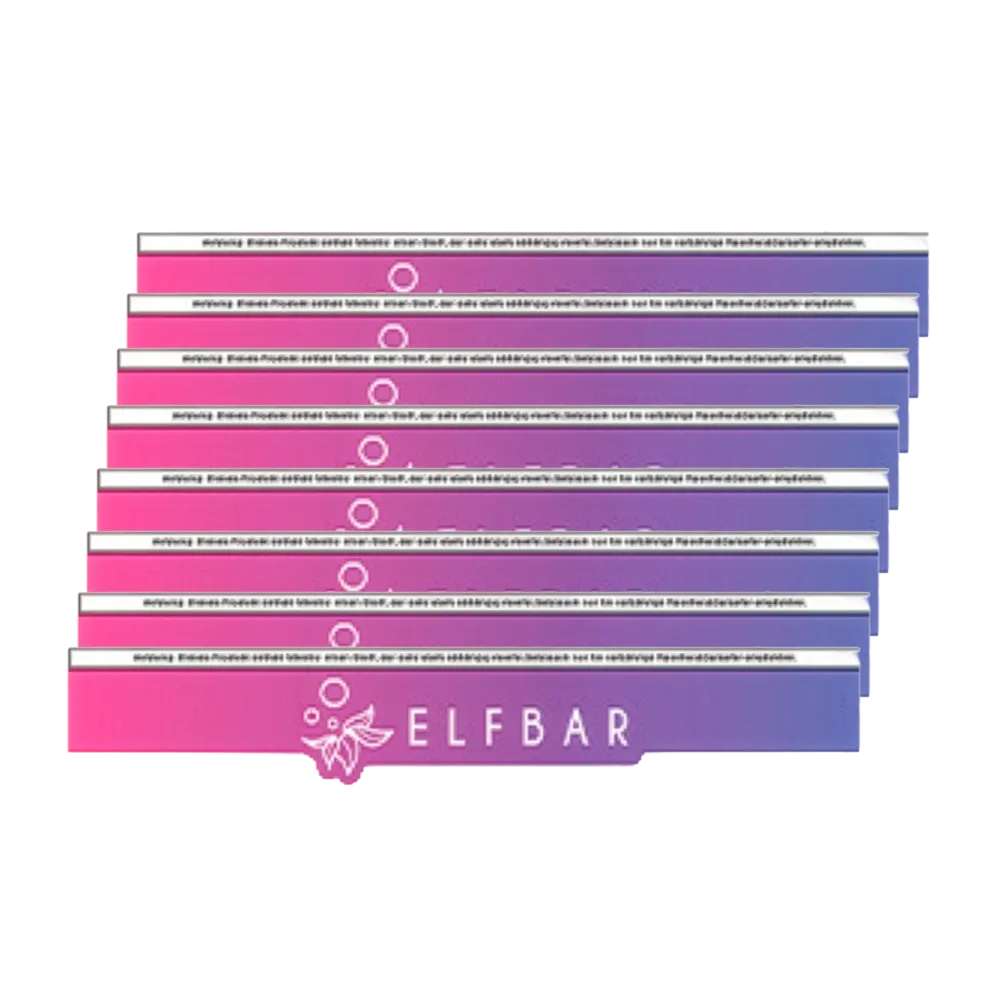 ELFBAR - Schild - 8x30cm - 8 Stück