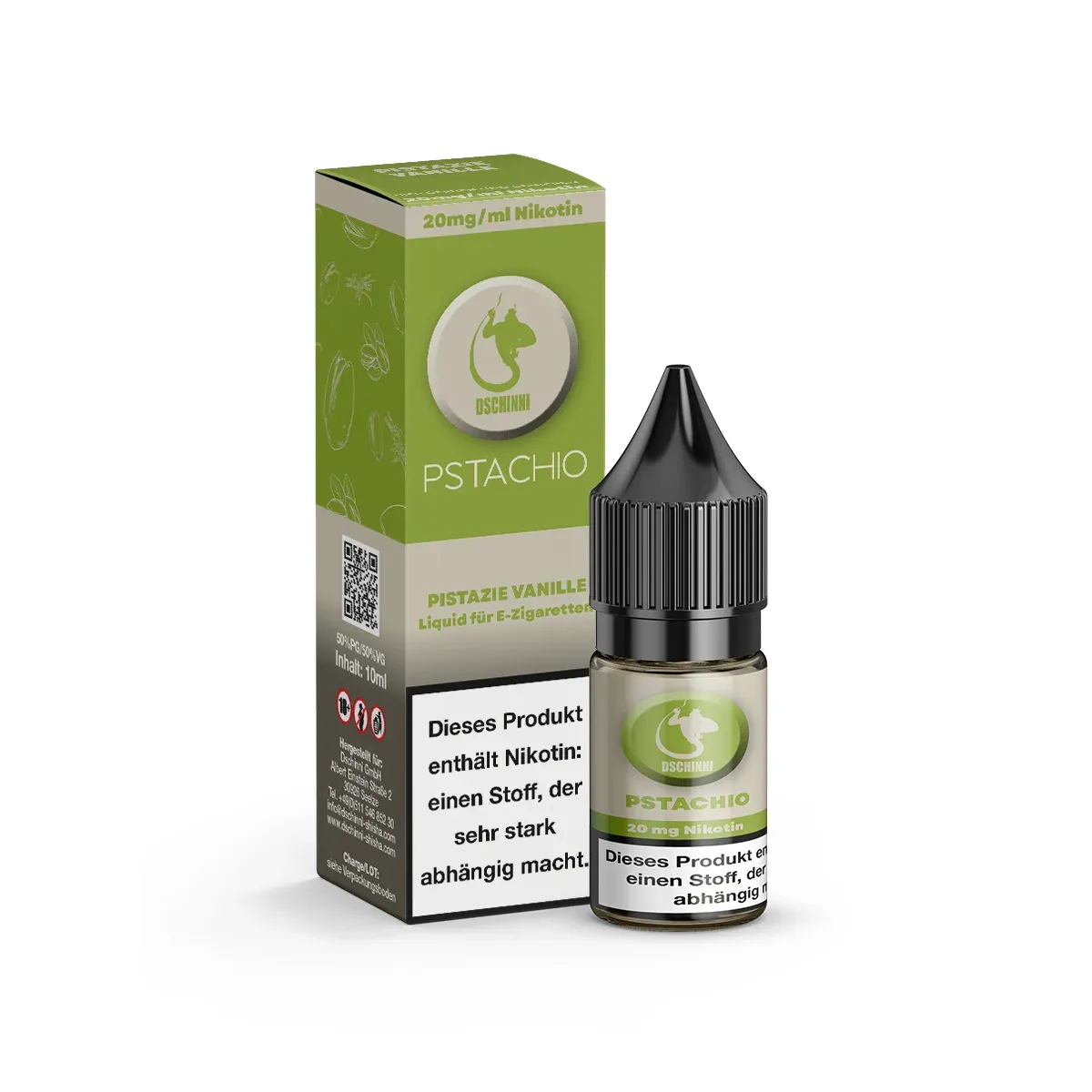 Dschinni - Pstachio - Nikotinsalz Liquid - 10ml - 20mg