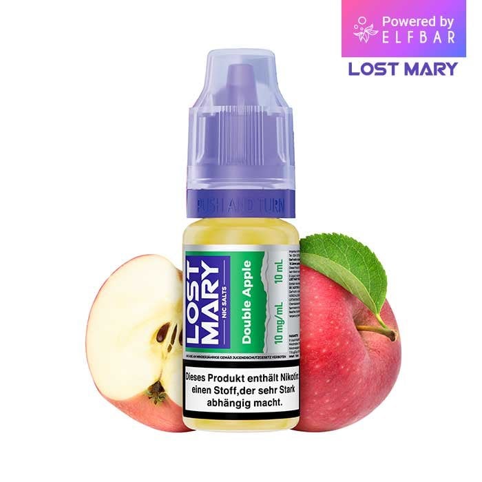 Lost Mary Nikotinsalz-Liquid - Double Apple | Nikotinsalz-Stärke : 10mg