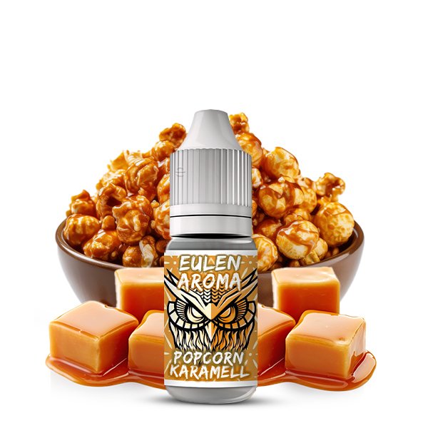 Eulen Aroma - Popcorn Karamell - Aroma - 10ml Eulen Aroma - Popcorn Karamell - Aroma - 10ml