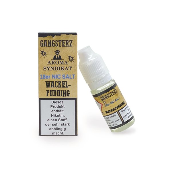 Gangsterz - Nikotinsalz-Liquid - 10ml - Wackelpudding - 18mg