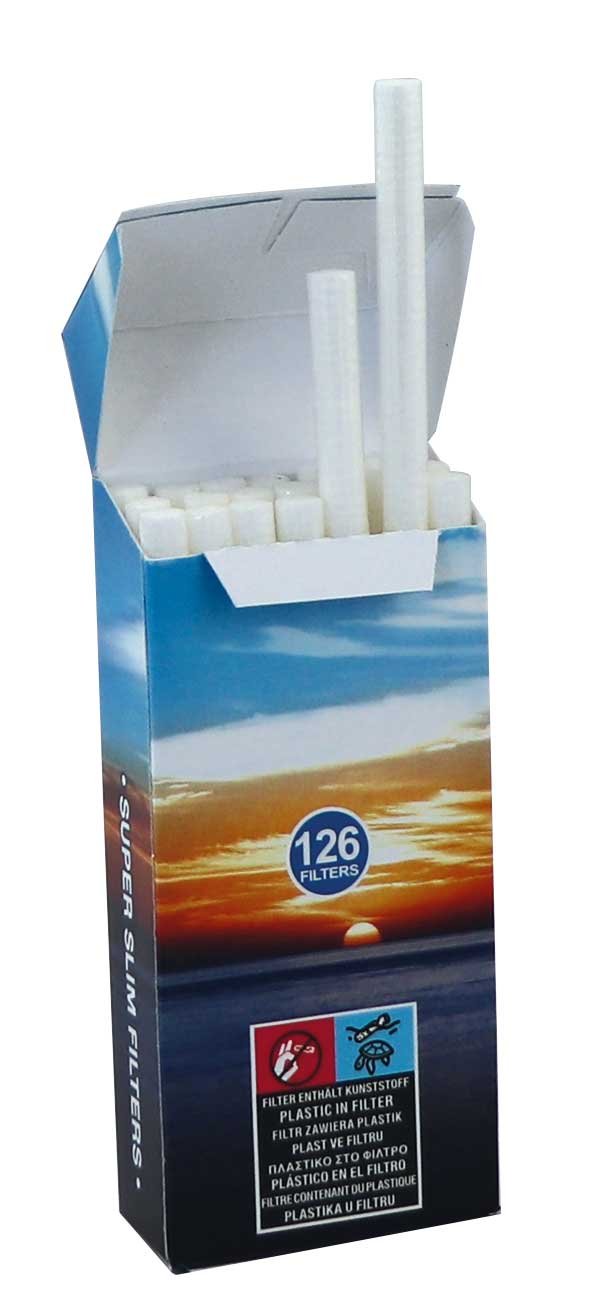 Elements Papers - Super Slim Filter Tips - Prerolled 160 Stück