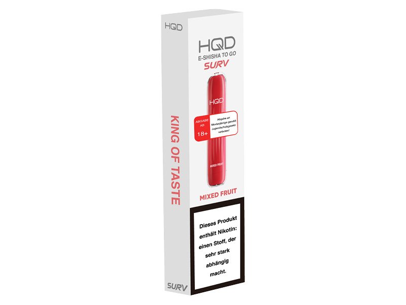 HQD - SURV - Einweg E-Zigarette - Mixed Fruit - 20mg HQD - SURV - Einweg E-Zigarette - Mixed Fruit - 20mg