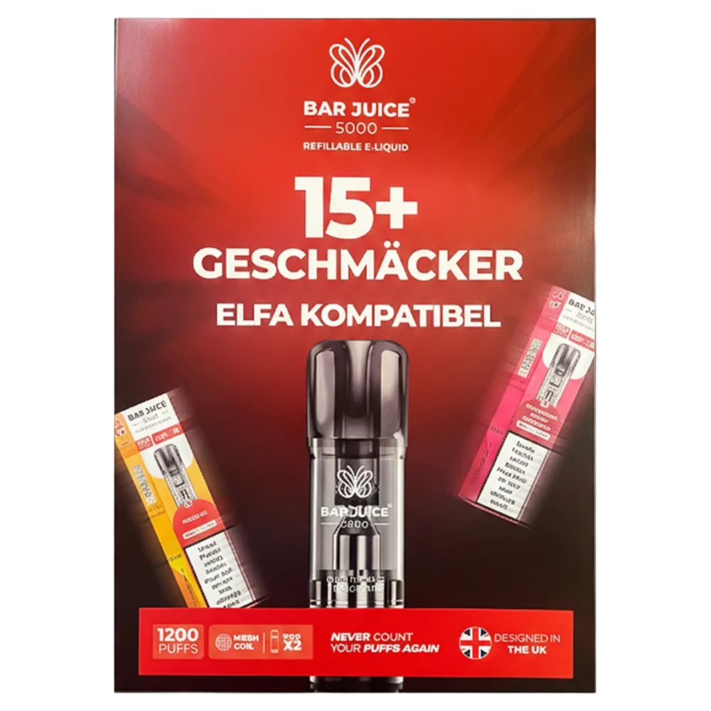 Bar Juice - Poster - 442x300mm - 4/0-farbig - Prefilled Pods