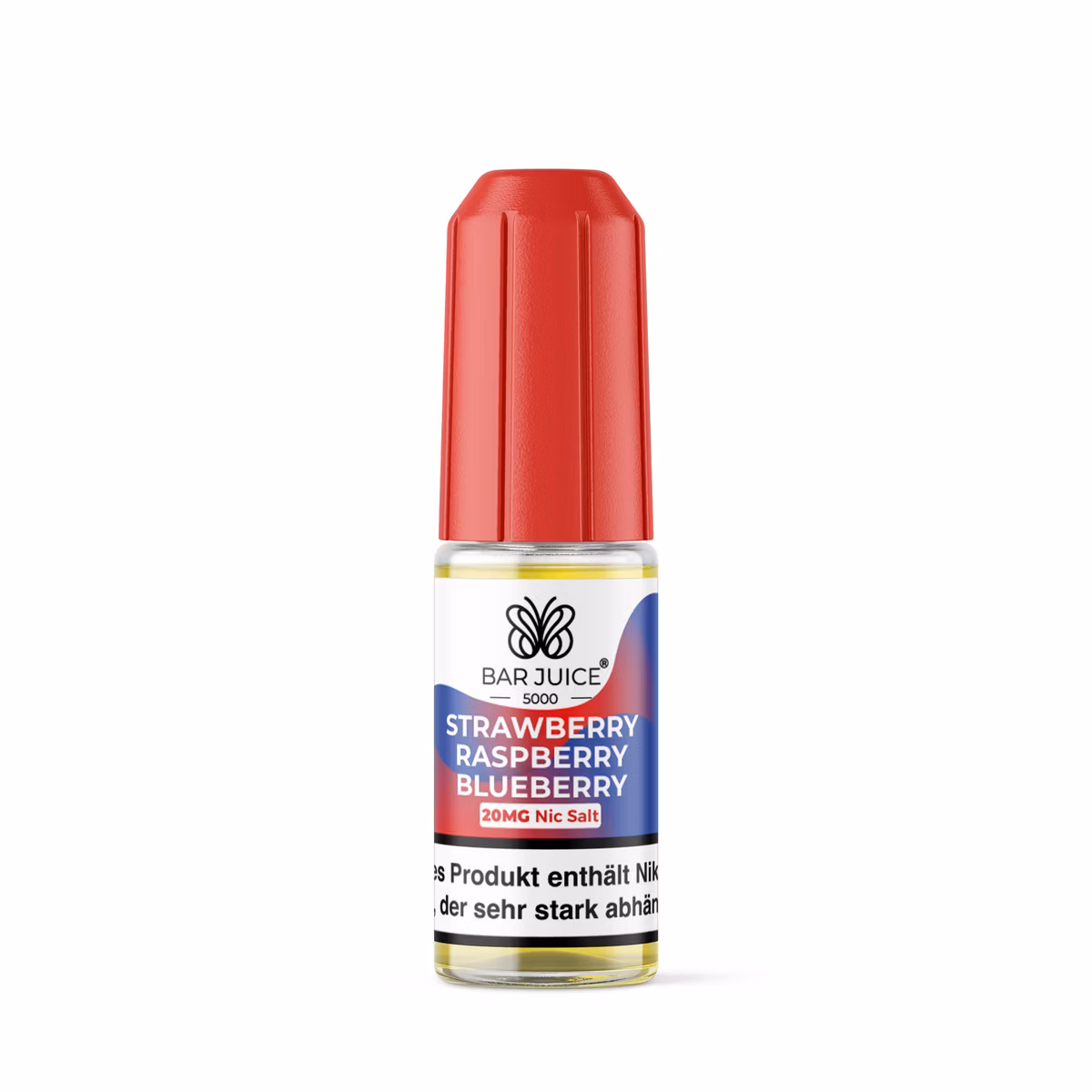 Bar Juice - 5000 - Strawberry Raspberry Blueberry | Inhalt : 10ml | Nikotinsalz-Stärke : 20mg | Paketgröße : 1er Packung Bar Juice - 5000 - Strawberry Raspberry Blueberry | Inhalt : 10ml | Nikotinsalz-Stärke : 20mg | Paketgröße : 1er Packung