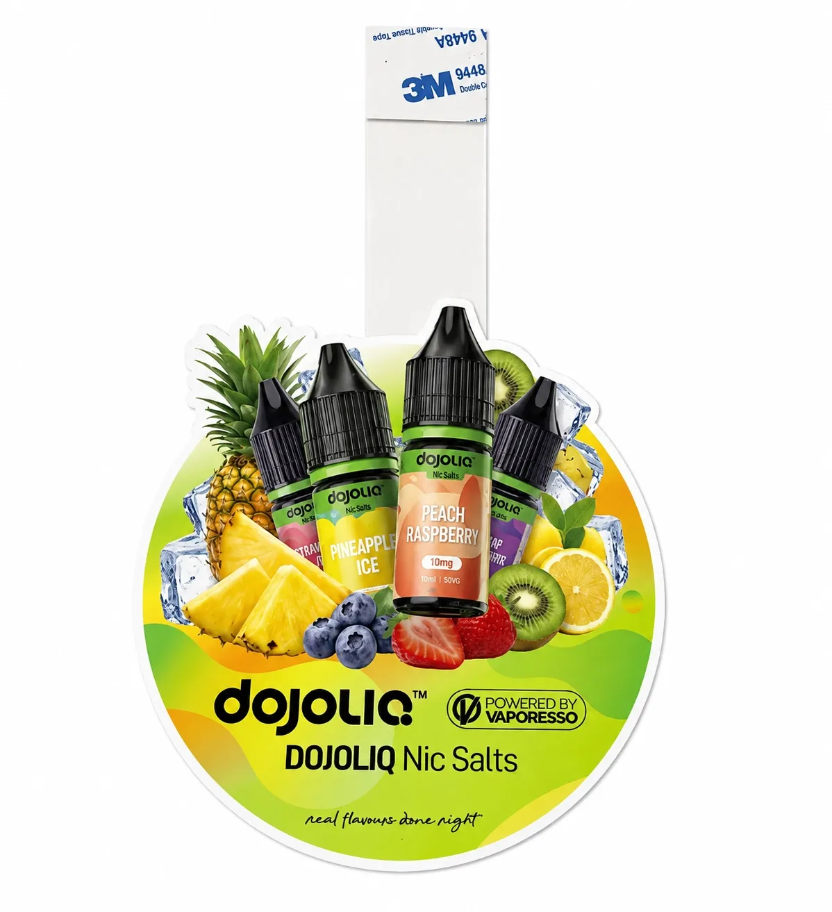 Vaporesso - Dojoliq - Wobbler - Klein - 11x12cm Vaporesso - Dojoliq - Wobbler - Klein - 11x12cm