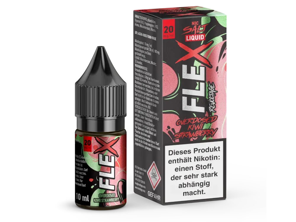 Revoltage - Flex - Nikotinsalzliquid - 10ml - Kiwi Strawberry - 20mg