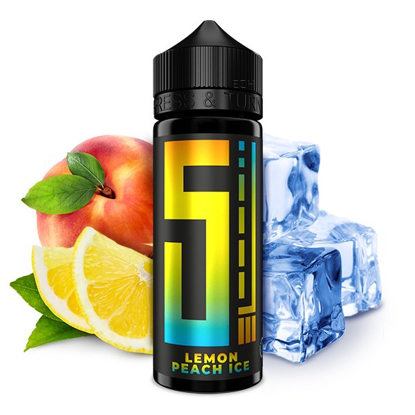 5Elements - Lemon Peach Ice - Aroma - 10ml 5Elements - Lemon Peach Ice - Aroma - 10ml
