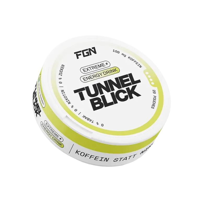 FGN - Tunnelblick - Extreme - Koffein Pouches - Energy Drink - 100mg