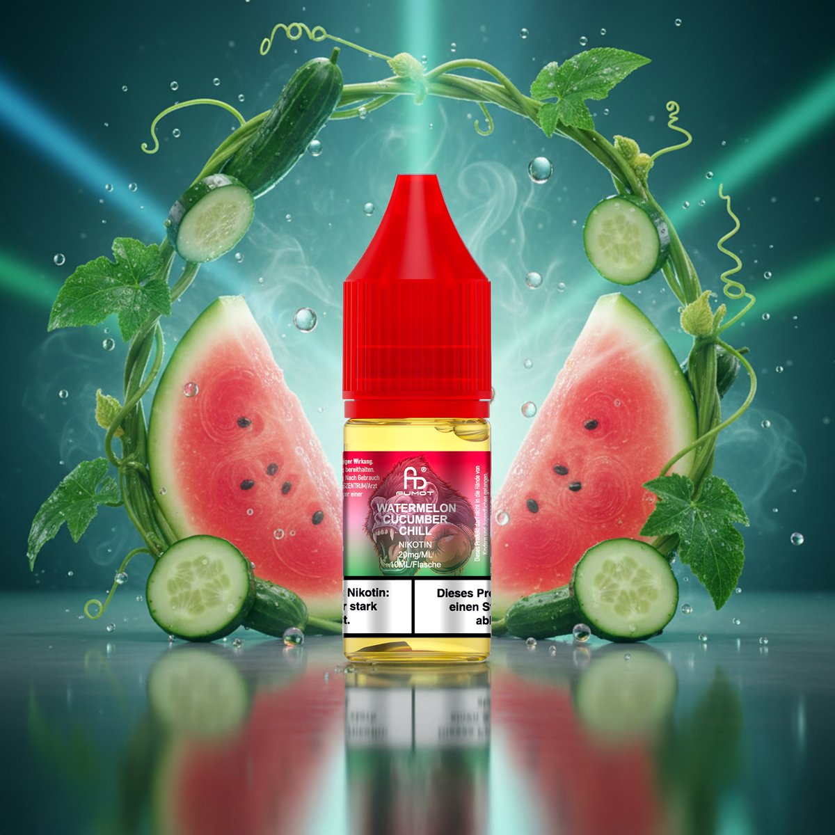 RandM - Tornado - Nikotinsalz-Liquid - 10ml - Watermelon Cucumber Chill 20mg RandM - Tornado - Nikotinsalz-Liquid - 10ml - Watermelon Cucumber Chill 20mg
