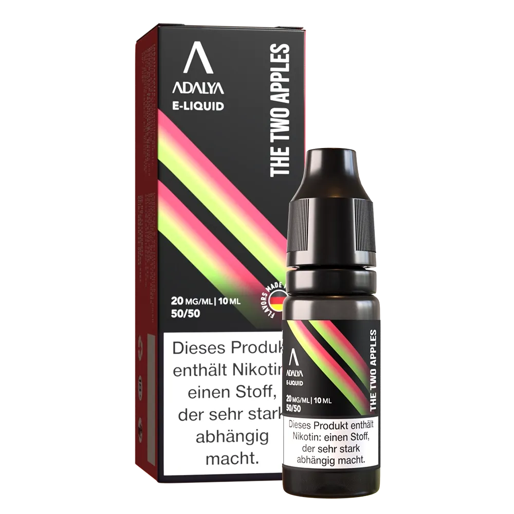 Adalya - Nikotinsalz Liquid - 10ml - The Two Apples - 20mg