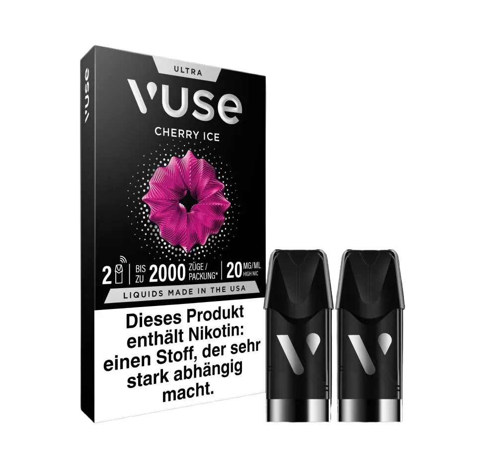 Vuse - Ultra - Prefilled Pods - Cherry Ice