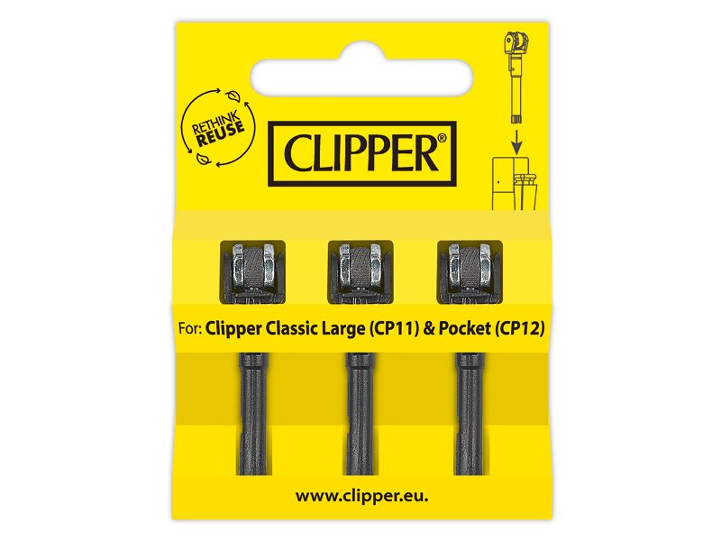 Clipper - Universal - Flint System - 3er Pack