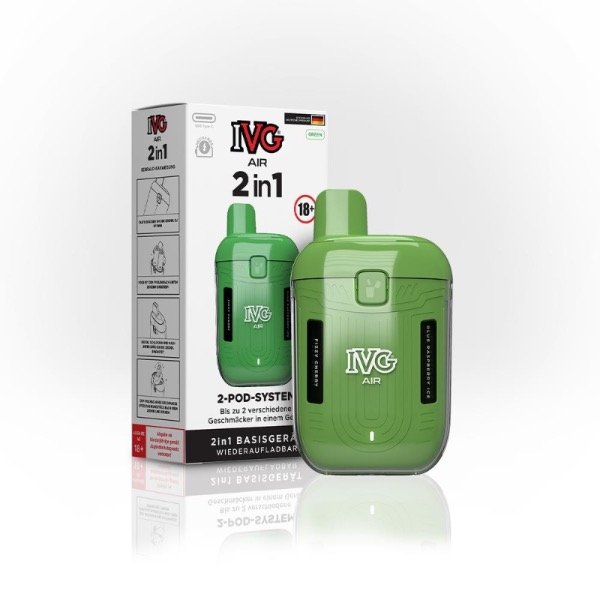 IVG - Air - Pod Kit 2-in-1 - Green - CP