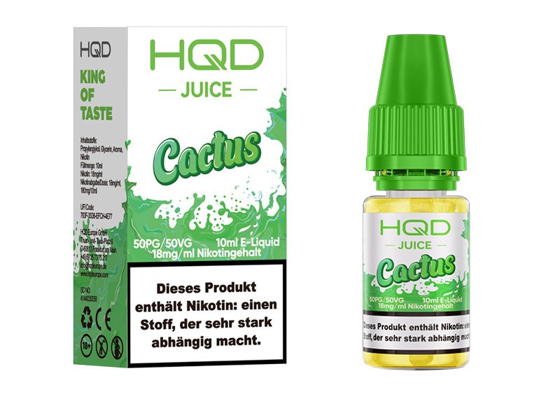HQD - Juice - Cactus - Nikotinsalz Liquid - 10ml - 18mg