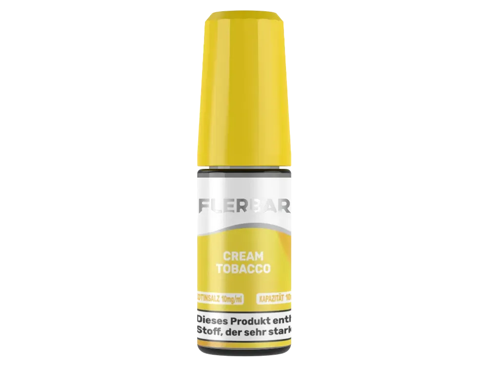 Flerbar - Nikotinsalz Liquid - 10ml - Cream Tobacco - 10mg