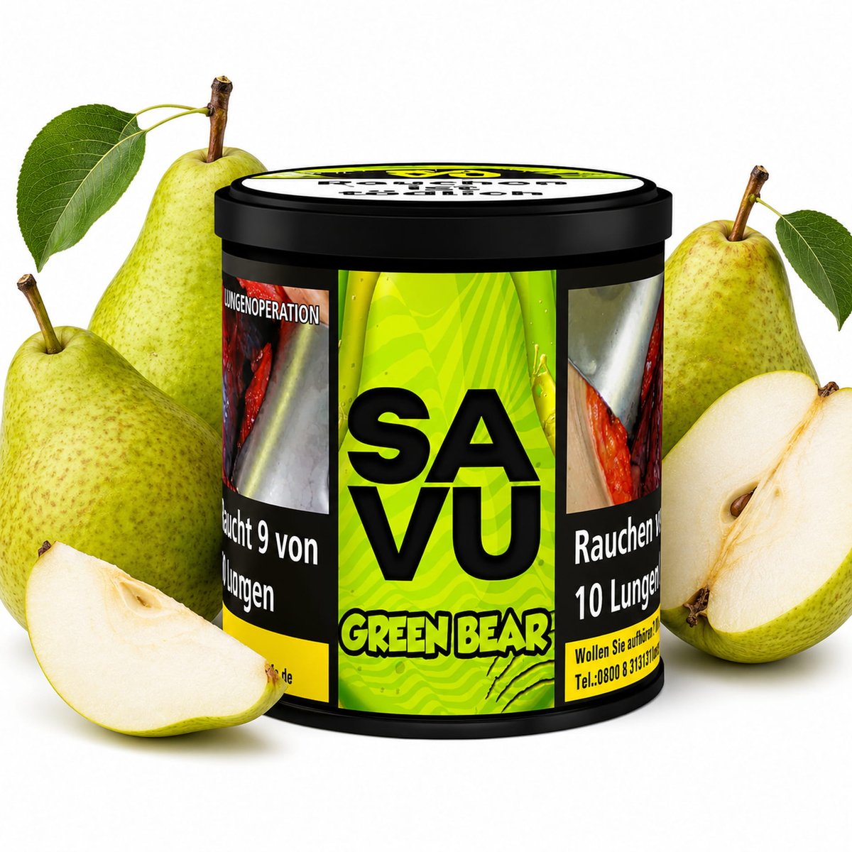 Savu Tobacco Green Bear 200g Savu Tobacco Green Bear 200g