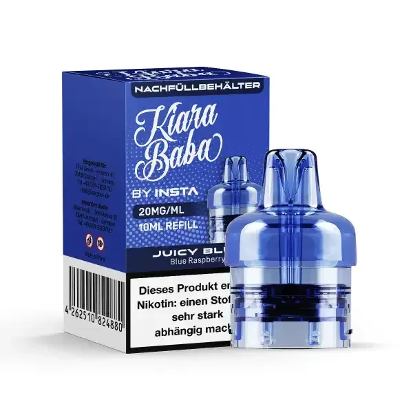 KIARABABA - Nachfülltank - 10ml - Juicy Blue