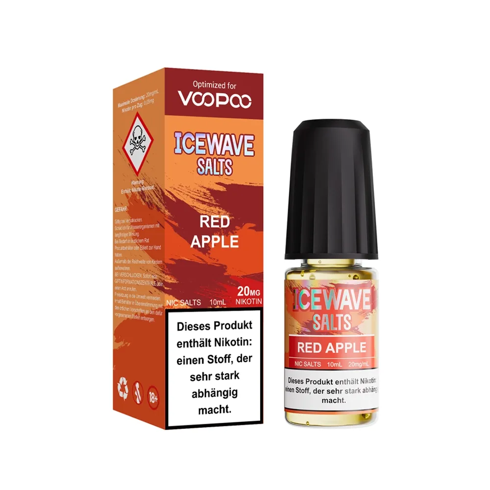 Icewave - Salts - Nikotinsalz-Liquid - Red Apple - 10ml - 20mg