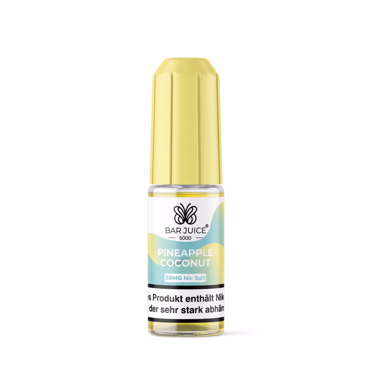 Bar Juice - 5000 - Pineapple Coconut | Inhalt : 10ml | Nikotinsalz-Stärke : 20mg | Paketgröße : 1er Packung