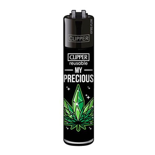 Clipper - Feuerzeug - Weed Slogan - My Precious - 1v4 - wiederverwendbar