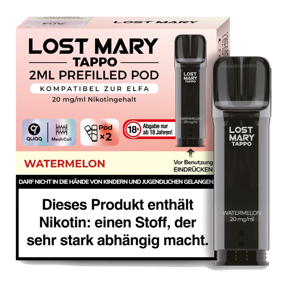 lost-mary-tappo-prefilled-pod-watermelon-1 Lost Mary - Prefilled Pod - Tappo - Watermelon - 20mg