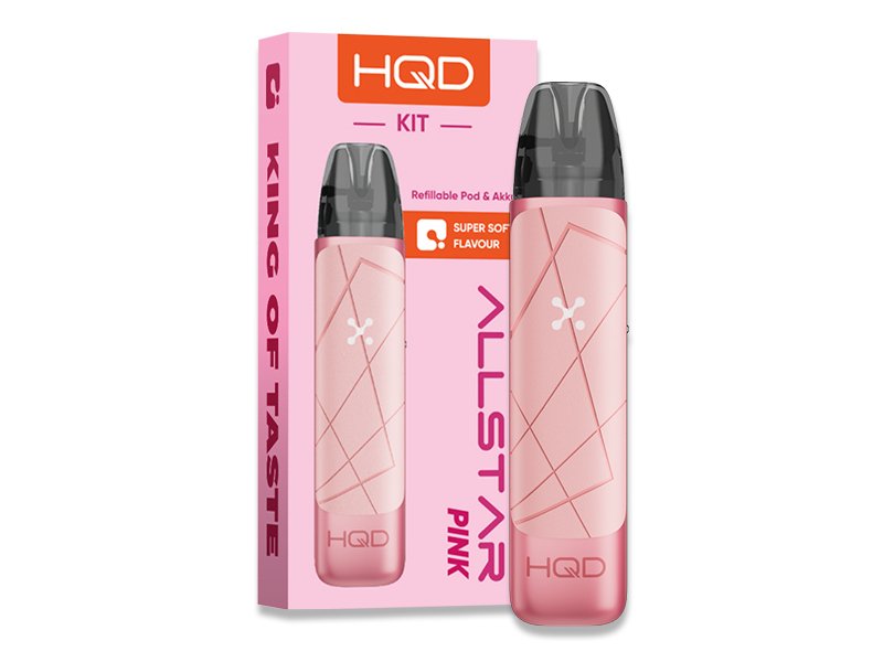HQD - Allstar Lite - Pod Kit - Pink HQD - Allstar Lite - Pod Kit - Pink