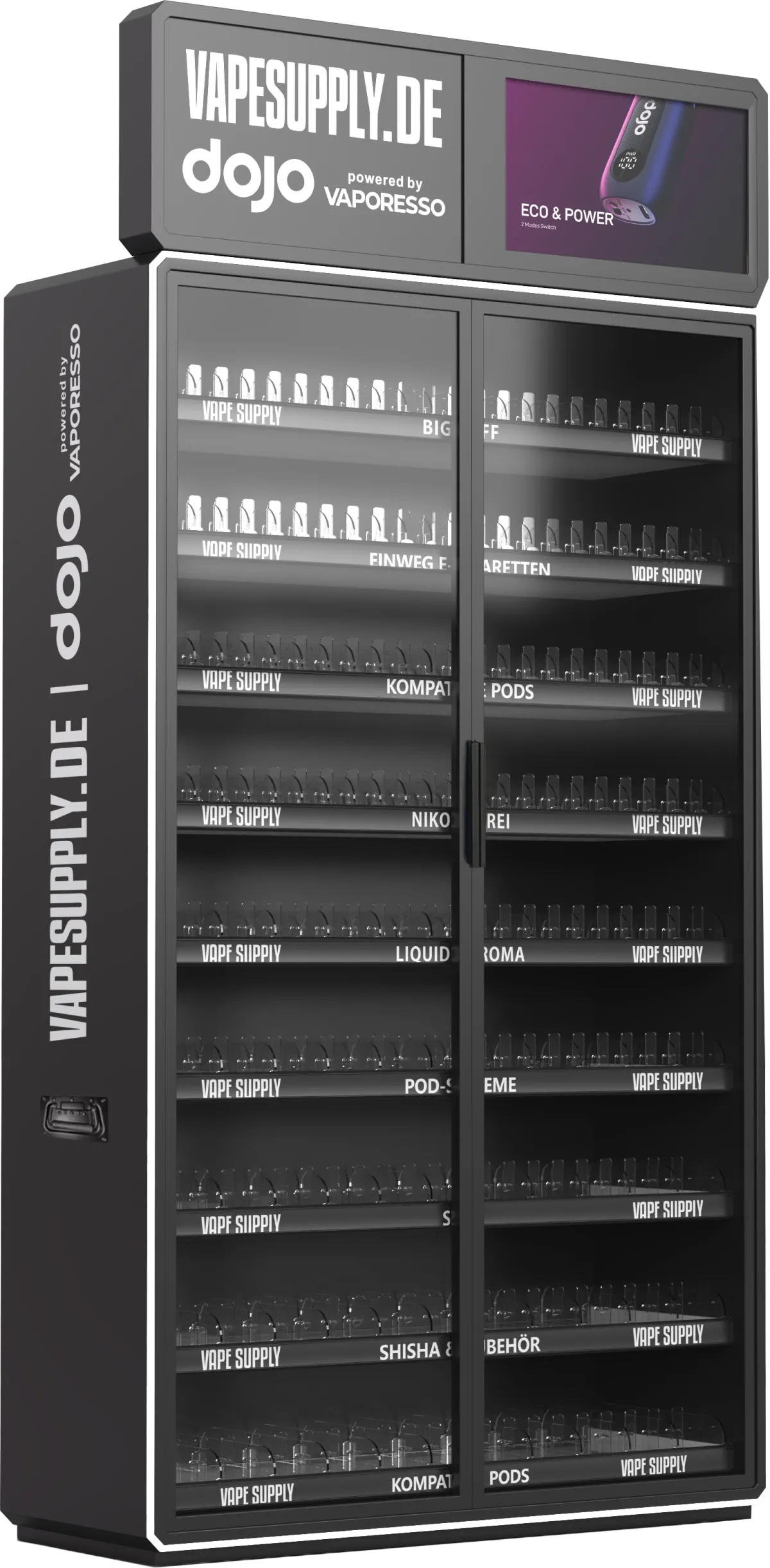 Vape Supply x Dojo - Verkaufsvitrine - L