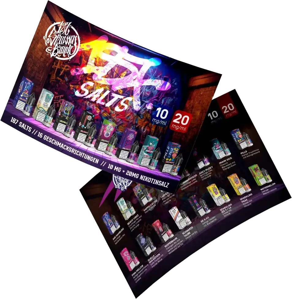 187 Salts - Flyer - A5 - 4/4 farbig