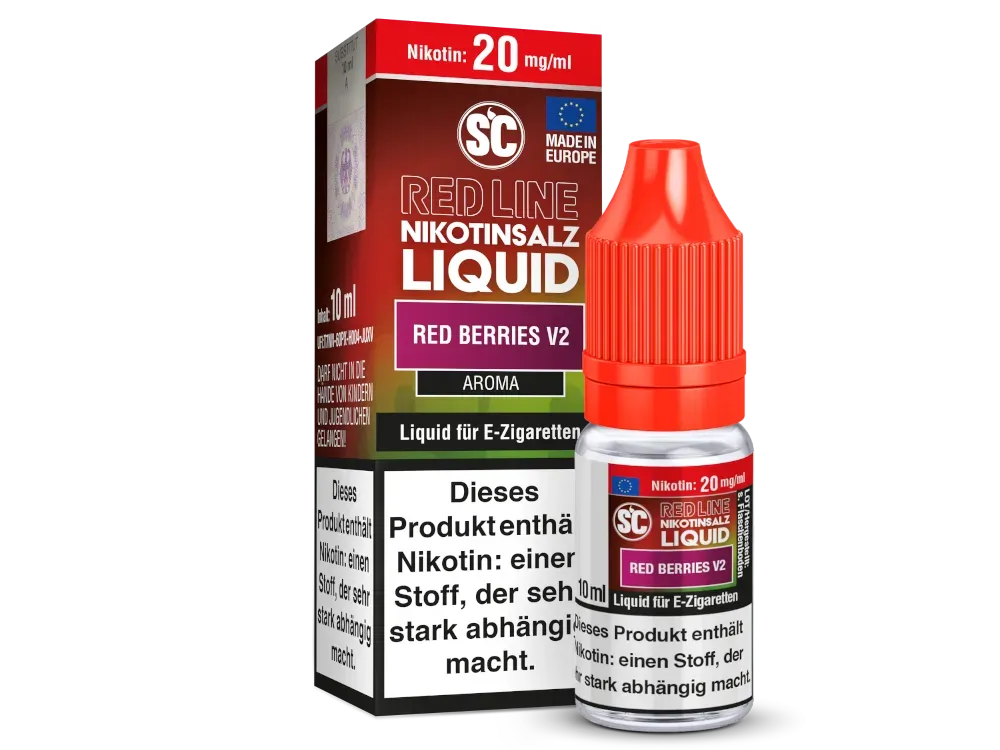 SC Red Line - Nikotinsalzliquid - 10ml - 20mg - Red Berries V2