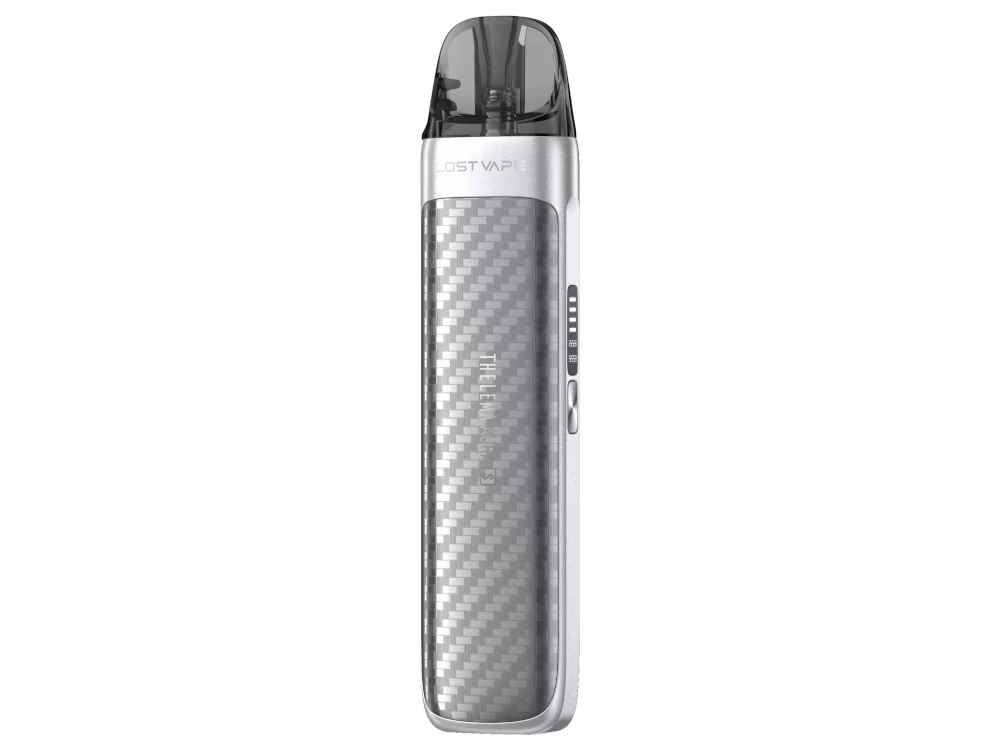 Lost Vape - Thelema Aura S - Pod Kit - Carbon Silver Lost Vape - Thelema Aura S - Pod Kit - Carbon Silver