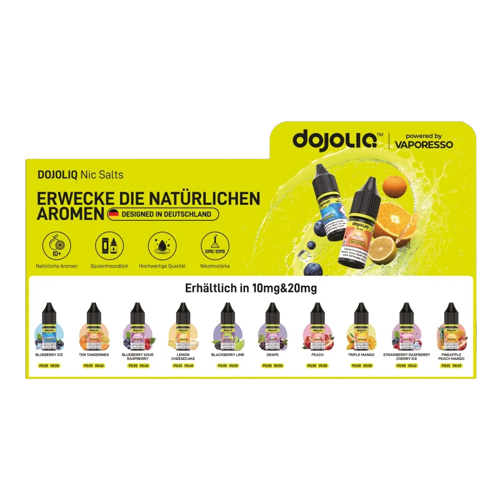 Vaporesso - Dojoliq - Aufsteller - 35x20cm Vaporesso - Dojoliq - Aufsteller - 35x20cm