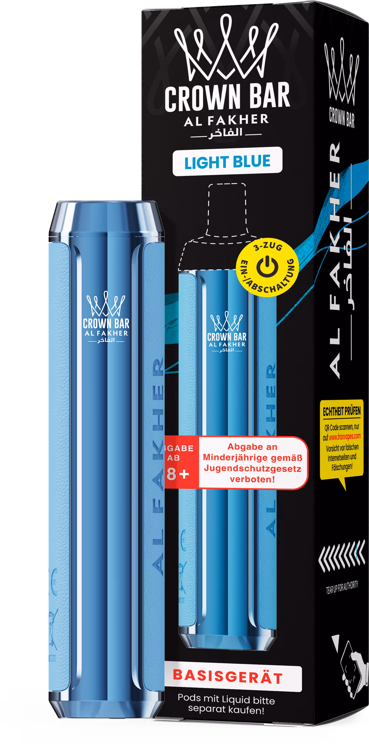 Al Fakher - Akkuträger - Light Blue Al Fakher - Akkuträger - Light Blue