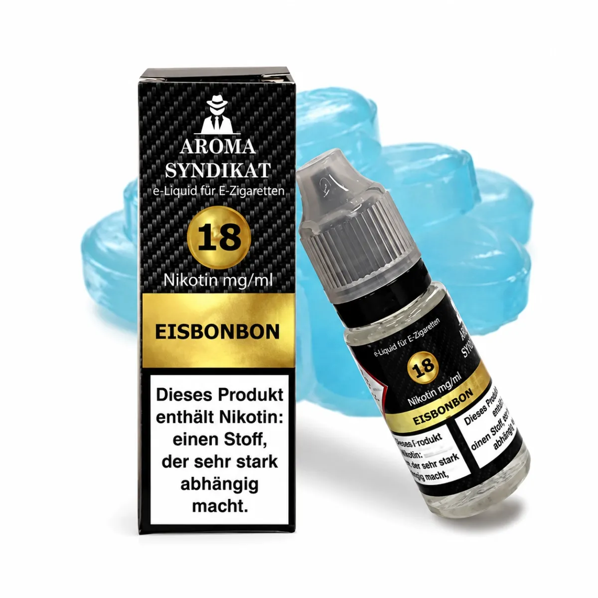Aroma Syndikat - Nikotinsalz-Liquids - 10ml - Eisbonbon - 18mg