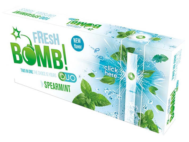 Fresh Bomb - 100 Hülsen - Spearmint