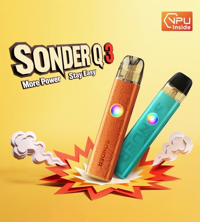 GeekVape - Sonder Q3 - Pod Kit - Groove Purple GeekVape - Sonder Q3 - Pod Kit - Groove Purple