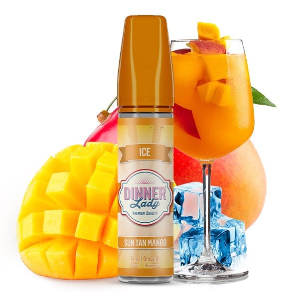 Dinner Lady - Ice - Aroma - 14ml - Sun Tan Mango