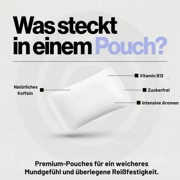 FGN - Tunnelblick - Extreme - Koffein Pouches - Cola Ice - 100mg FGN - Tunnelblick - Extreme - Koffein Pouches - Cola Ice - 100mg