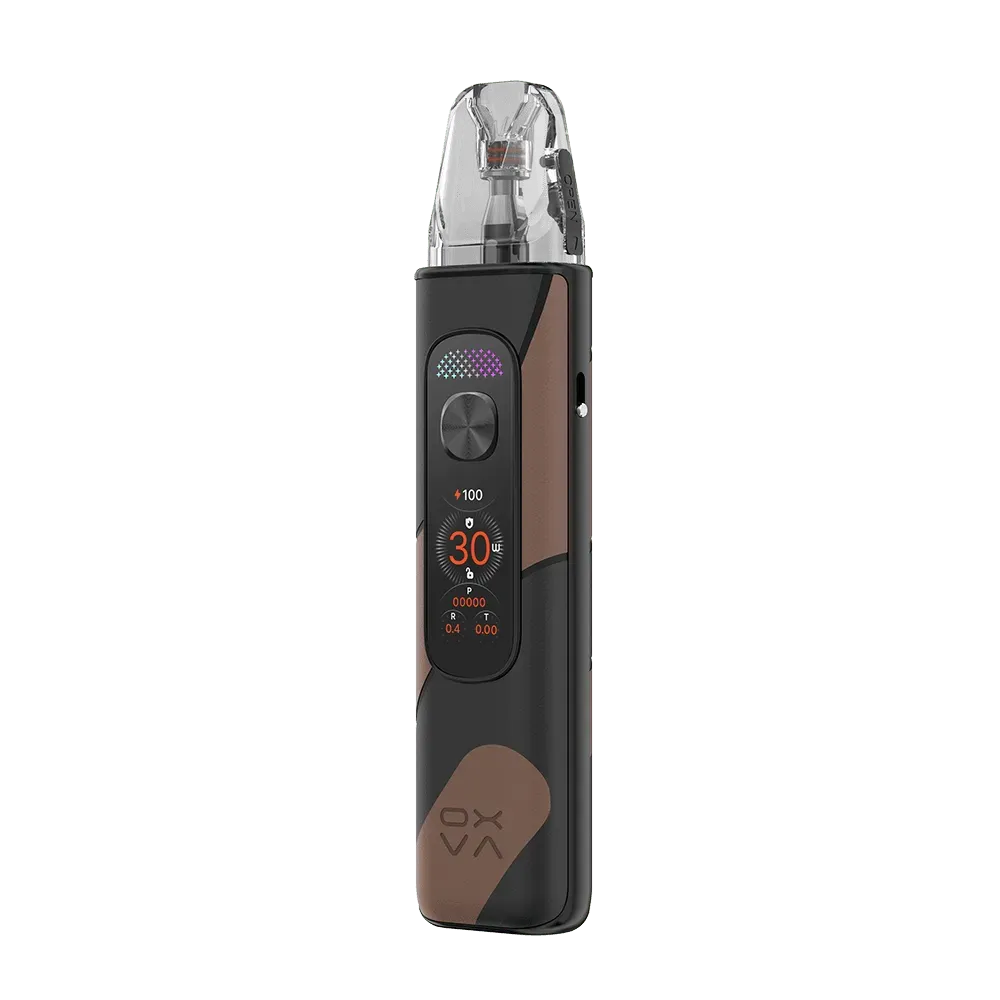 OXVA Xlim Pro 4 Pod Kit Cocoa Black Leather OXVA Xlim Pro 4 Pod Kit Cocoa Black Leather