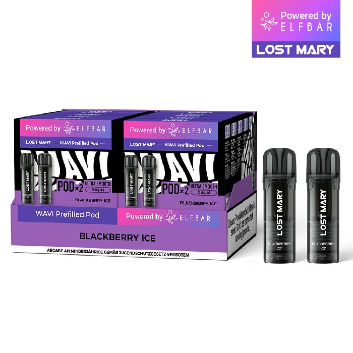 Lost Mary - Wavi - Prefilled Pods - Blackberry Ice - 20mg