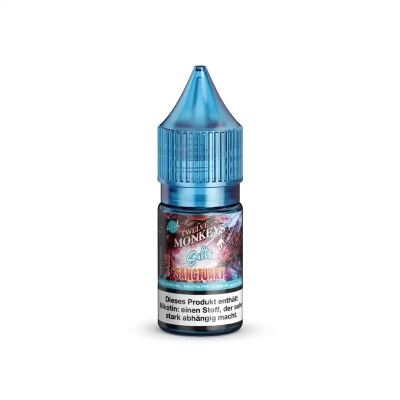 Twelve Monkeys Nikotinsalz-Liquid Iced Sanctuary 10ml 20mg Twelve Monkeys Nikotinsalz-Liquid Iced Sanctuary 10ml 20mg