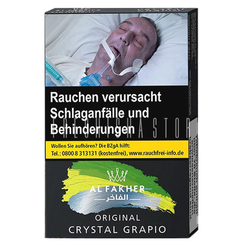 Al Fakher Tobacco - Crystal Grapio - 25g