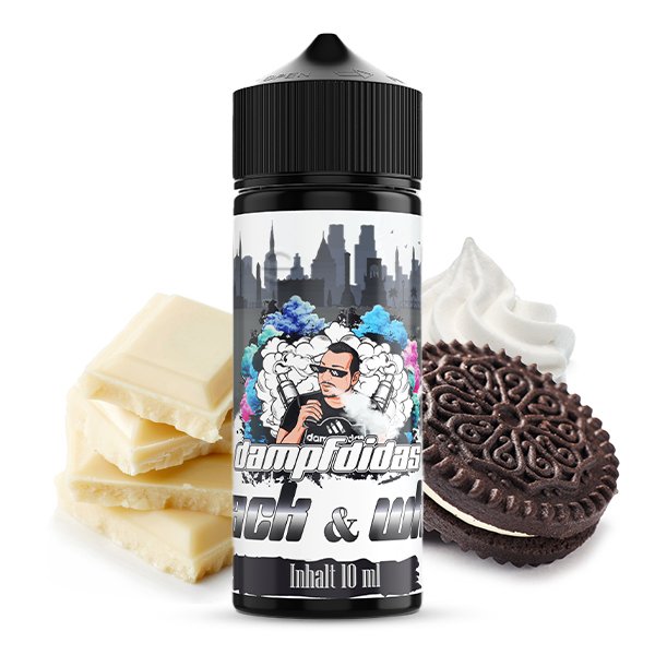 Dampfdidas - Aroma - 10ml - Black & White | Inhalt : 10ml | Nikotinstärke : 0mg | Paketgröße : 1er Packung