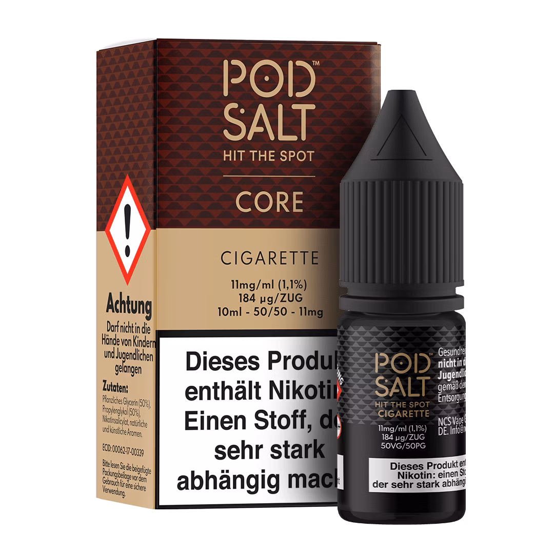 Pod Salt - Core - Cigarette - Nikotinsalz-Liquid - 10ml - 11mg