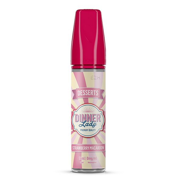 Dinner Lady - Dessert - Strawberry Macarons- Aroma - 14ml Dinner Lady - Dessert - Strawberry Macarons- Aroma - 14ml