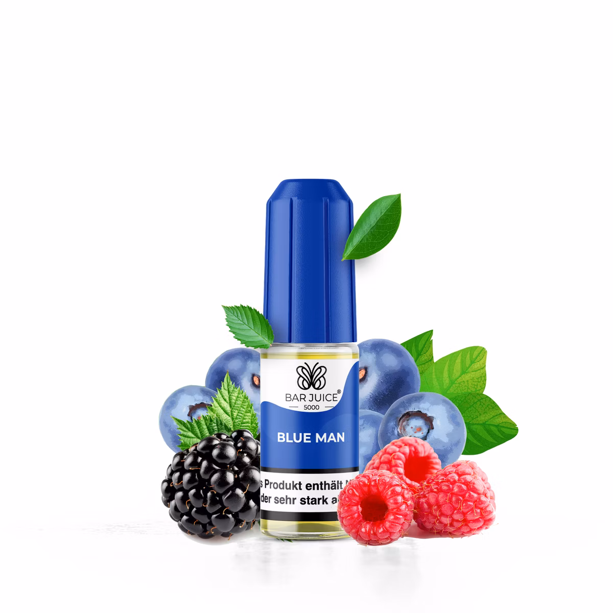 Bar Juice - 5000 - Blue Man | Inhalt : 10ml | Nikotinsalz-Stärke : 5mg | Paketgröße : 1er Packung Bar Juice - 5000 - Blue Man | Inhalt : 10ml | Nikotinsalz-Stärke : 5mg | Paketgröße : 1er Packung
